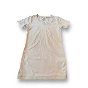 Tommie Copper Tan/Beige Compression V-neck Short Sleeve Tee Women’s Size Small